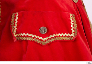  Photos Woman in Historical Dress 75 17th century Historical clothing knob red jacket 0002.jpg
